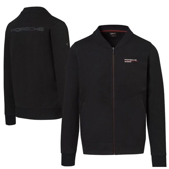 Porsche Motosport black zip up sweater XXL - Picture 1 of 10